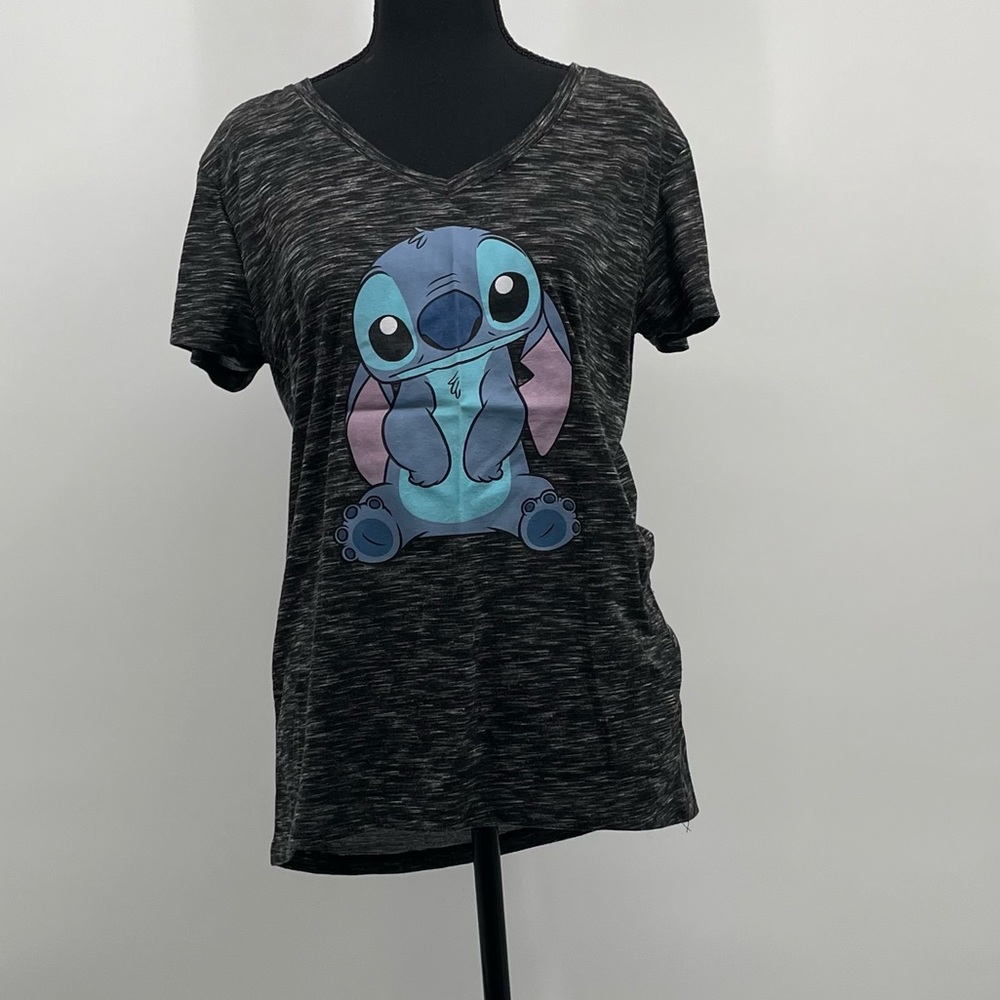 NWT Stitch Graphic T-Shirt | Disney Character Tee | Casual Short Sleeve L